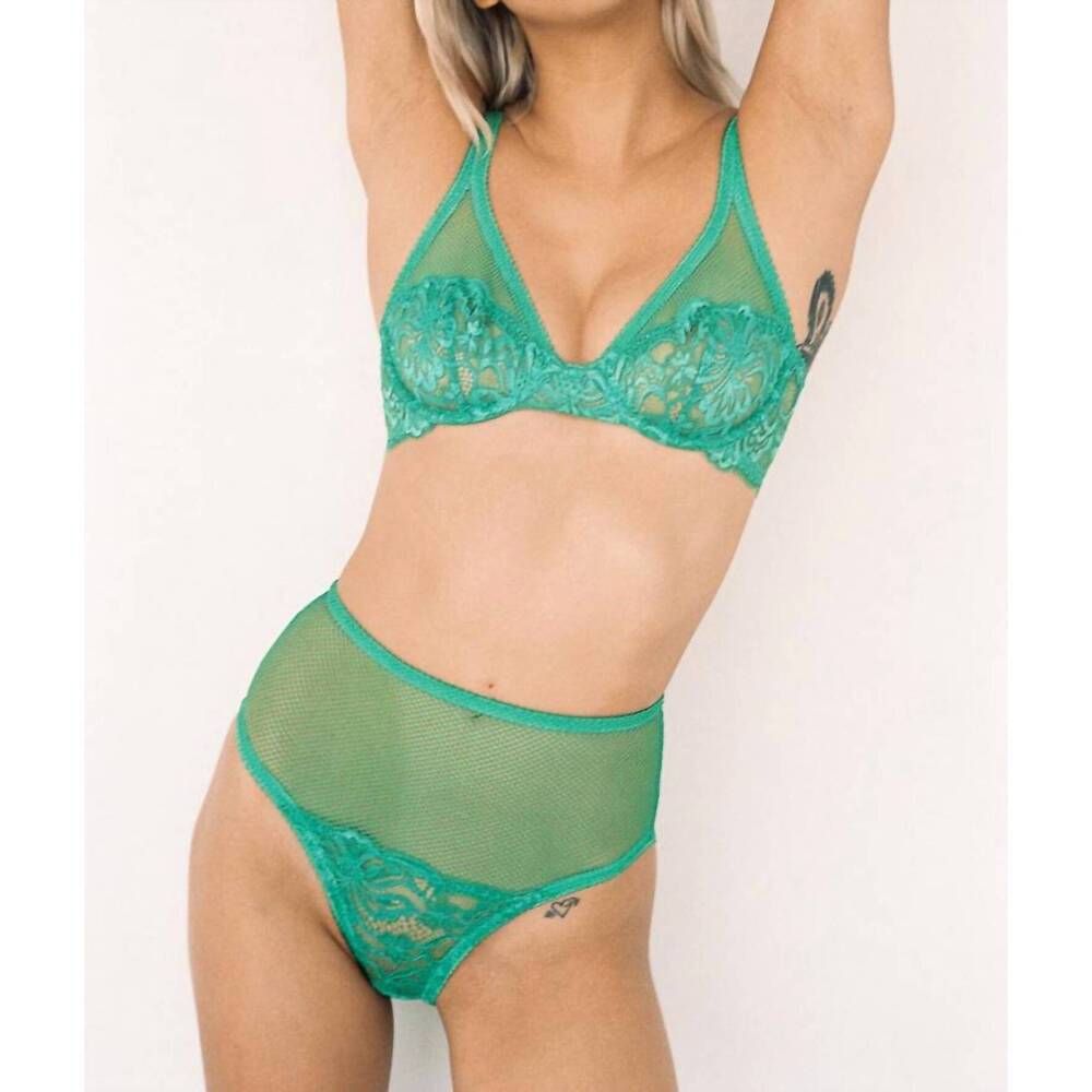 NEW LONELY lena high waist brief in apple